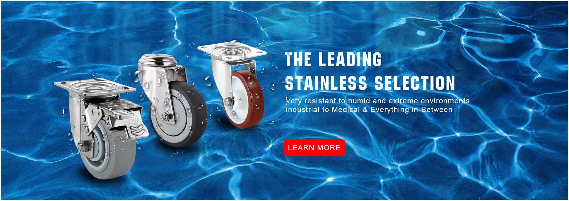 stainless steel casaters