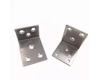 Custom stainless steel Stamping brackets custom metal stamping corner angle bracket metal steel fabrication metal bending brackets