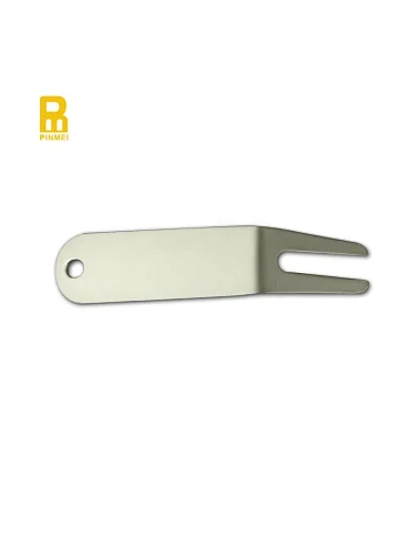 Bent zinc alloy best divot repair tool with difference color/can laser custom logo