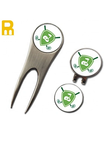 custom divot tool golf