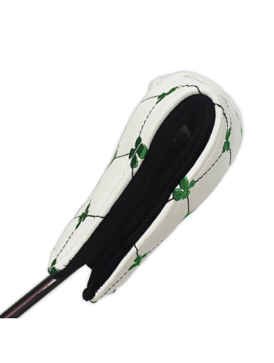 The personalised golf putter covers are a stylish and practical accessory for any golfer. Made with high-quality materials, they can be customized with a name, monogram, or design.