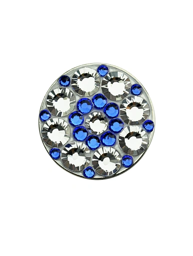 The crystal golf ball markers for ladies are a glamorous and practical accessory for female golfers. Made with high-quality materials, they feature a beautiful crystal design that adds a touch of elegance to your game.