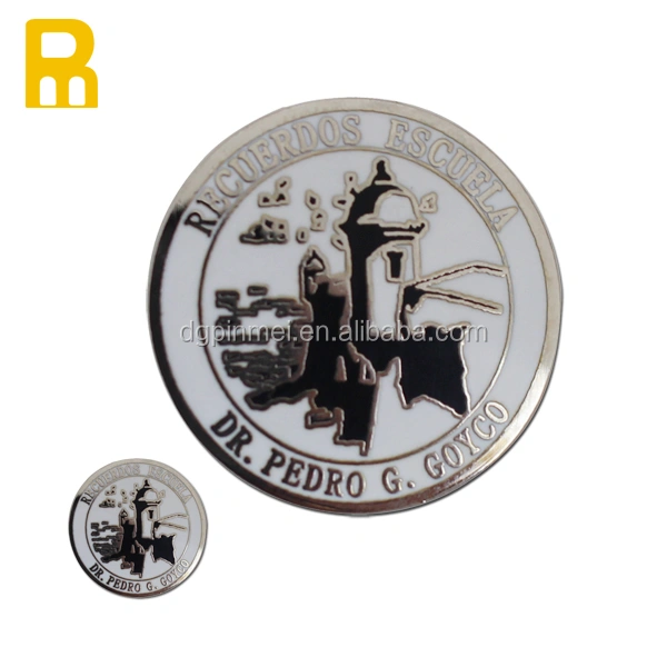 Hot sale reusable enamel pin badge custom logo