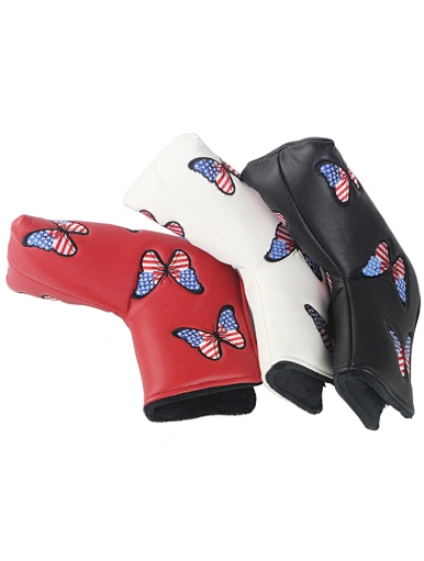 Custom magnetic putter covers are a practical and stylish accessory for any golfer. Made with high-quality materials, they can be customized with a name, logo, or design.
