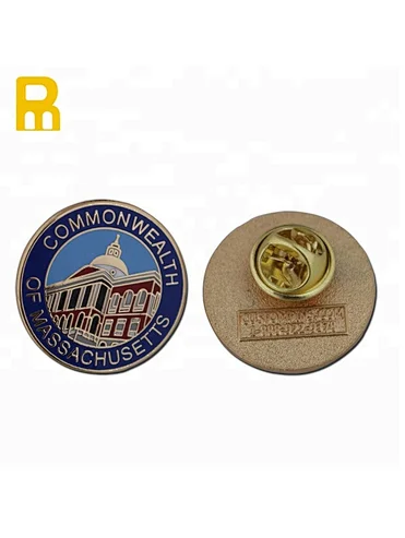 Hot sale reusable enamel pin badge custom logo custom soft enamel pins cheap