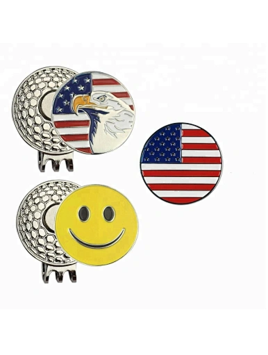 Cheap golf ball markers are a budget-friendly choice for golfers who want to mark their ball on the greens. Made with affordable materials, they come in a variety of designs and styles, from simple metal markers to colorful plastic markers.