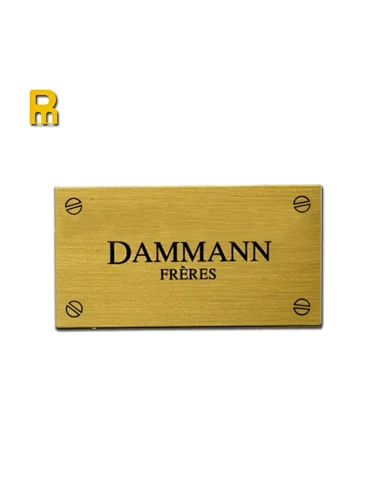 Different qr code debossed engraved plate labels with different id number metalcraft asset tags