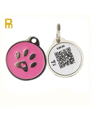 2016 brand new metal scan qr code pet tags / dog tags wholesale