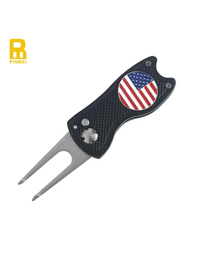 The personalized divot tool and ball marker are a great way to add a personal touch to your golf accessories. The tool is made with durable materials and can be customized with a name, initials, or design.
