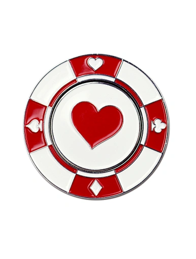 The personalised golf poker chips are a unique and fun accessory for any golfer. Made with high-quality materials, they can be customized with a name, monogram, or design.