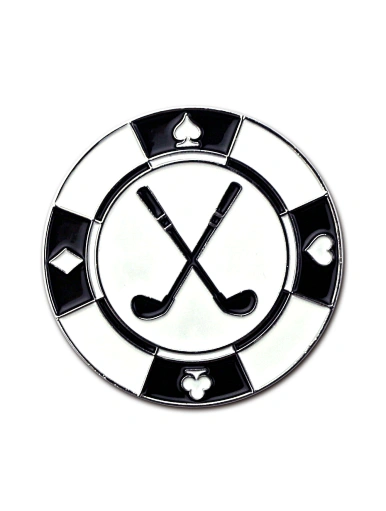 golf poker chips custom