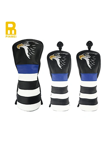 Protect your clubs in style with our custom golf club covers. Made from high-quality materials, our covers offer superior protection and durability. The custom design allows for a unique touch of style, ensuring that your clubs stand out on the course.