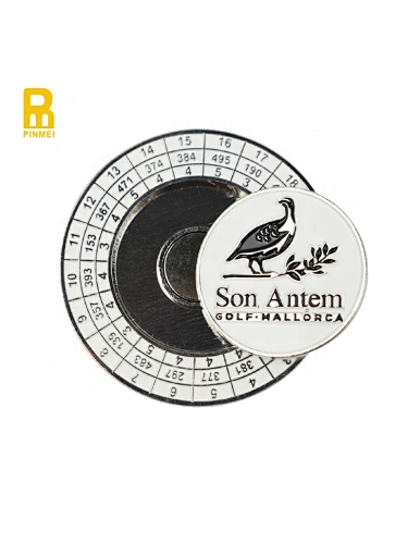 personalized golf ball marker poker chips
