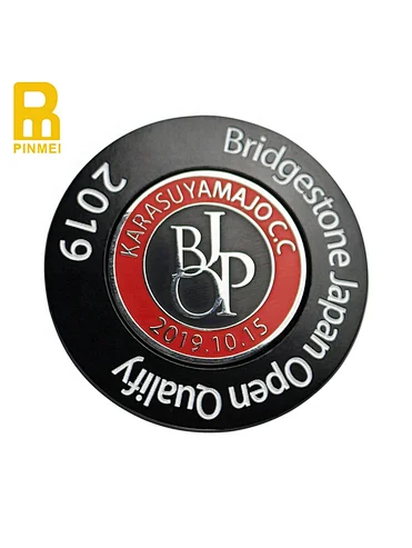 personalized golf ball marker poker chips Removable Ball Marker Poker Chips