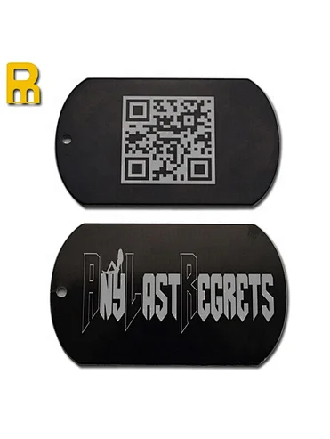 Wholesale mens promotion barcode xvideos military dog tag /blank dog tag cheap cat tags
