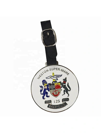 Elevate your golf accessories with our personalised golf bag tags. Made from high-quality materials, our tags feature your name, logo or other custom text, providing a unique touch of style to your golf bag.