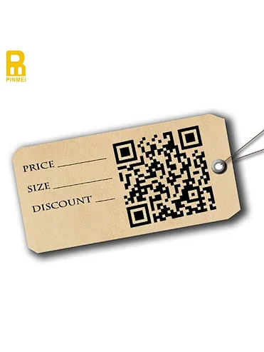 QR code pendant Barcode stainless steel nameplate cheap name badges