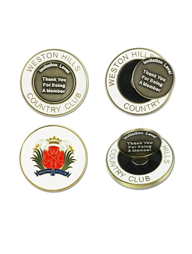personalized golf ball marker poker chips