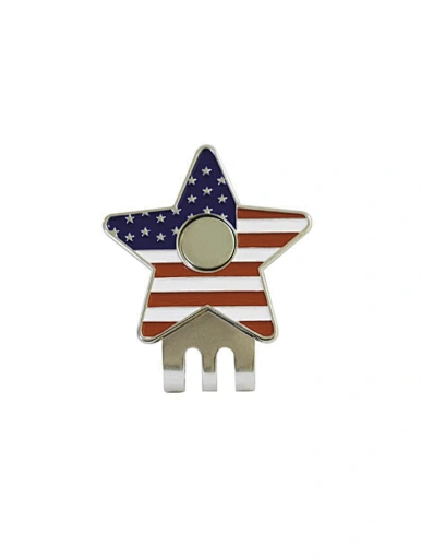 Simplify your game with our golf ball marker hat clip. Made from high-quality materials, our clip securely attaches to your hat, providing easy access to your ball marker or divot tool.