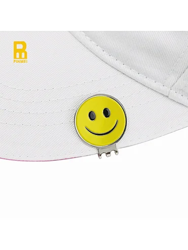 Wholesale Personalized Golf Accessories Custom Logo Magnetic Golf cap clip ball marker