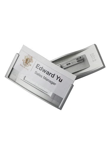 Resin Epoxy Dome Name Badge Reusable For Staff magnetic name badges with logo