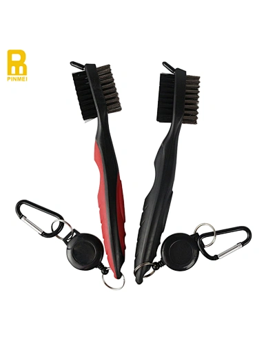 Keep your clubs looking their best with our best golf club cleaner tool. Made from high-quality materials, our cleaner features soft bristles for gentle yet effective cleaning, and a sturdy handle for a firm grip.