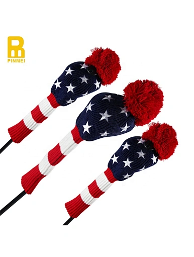 Add some fun to your golf bag with our pom pom golf headcovers. Made from high-quality materials, our covers offer superior protection and style for your clubs. The playful pom pom design adds a touch of personality to your gear.