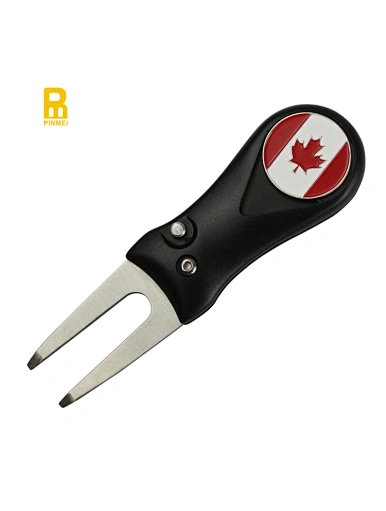 golf switchblade divot repair tool