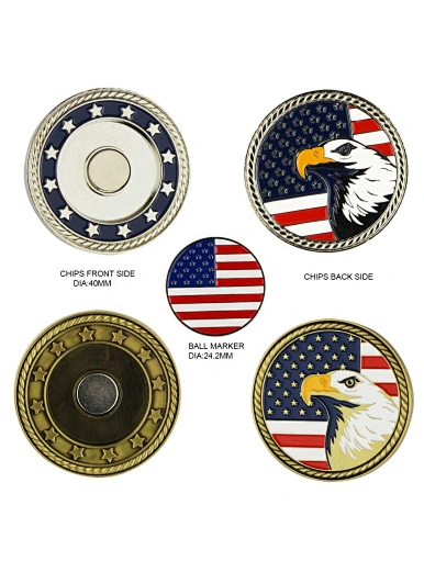 custom ball marker poker chip