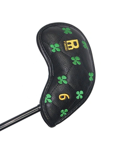 Protect your irons in style with our golf club iron covers. Made from high-quality materials, our covers offer superior protection and durability for your clubs. The sleek and stylish design adds a touch of sophistication to your golf gear.