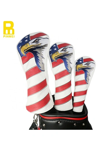 Upgrade your golf bag with our custom leather golf headcovers. Made from premium materials, our headcovers provide superior protection and durability. The custom design allows for a unique touch of style, ensuring that your clubs stand out on the course.