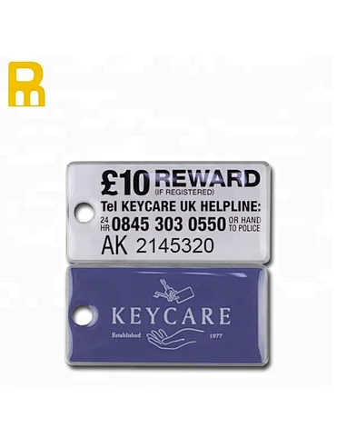 Custom creative metal keychain/key tags /keyfob/key holder qr keychain