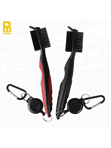 Golf Club Brush Tool Cleaning Brush 2 side Golfer Cleaner best brush to clean golf clubs