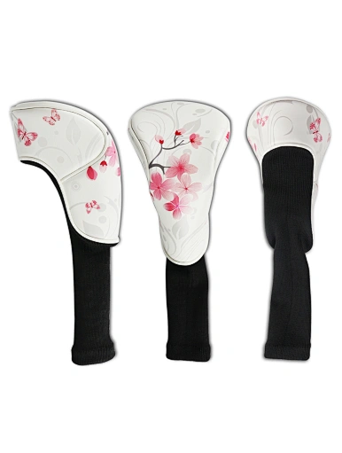 Protect your clubs in style with our custom golf club headcovers. Made from premium materials, our covers offer superior protection and durability for your clubs.