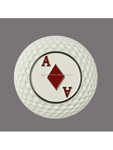custom poker chip golf ball markers