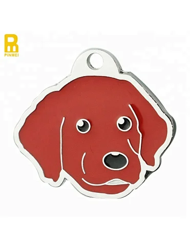 Customized metal promotion wholesale pet tag dog collar tags cool dog id tags