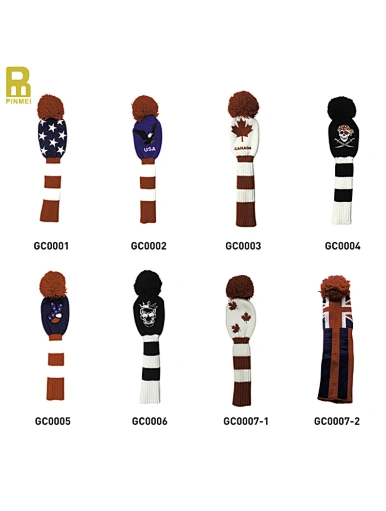 pom pom golf headcovers
