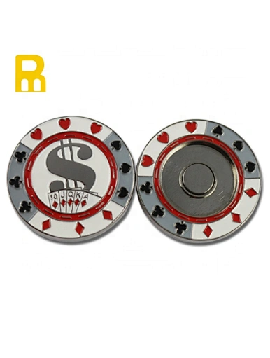 custom ball marker poker chip