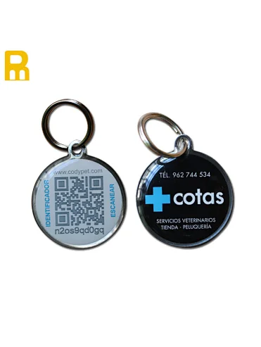 Promotional Factory Direct Sale Cheap Dog Cat ID Tag with NFC for Pet cool personalized dog id tags