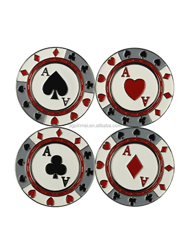custom golf ball markers poker chips