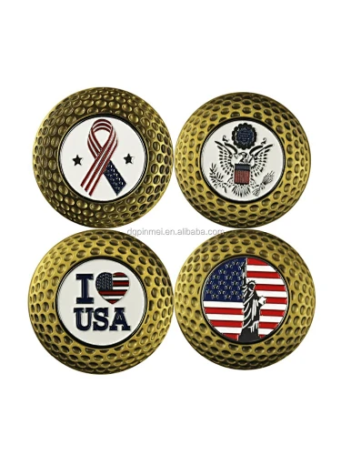 custom golf ball markers poker chips