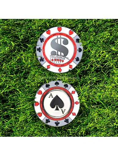 custom golf poker chips