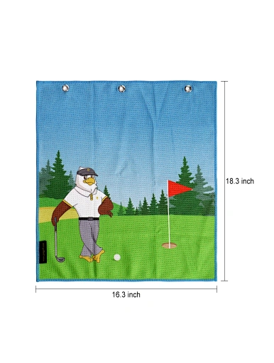 microfiber waffle golf towel