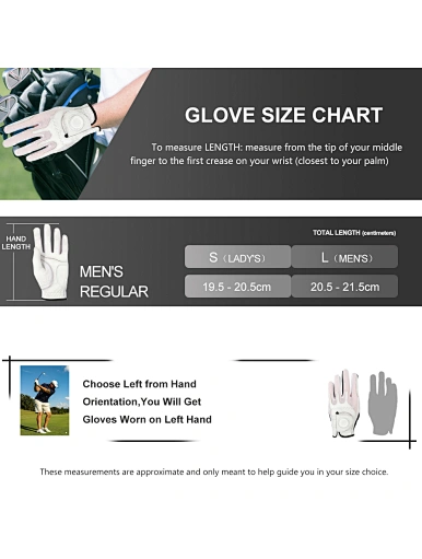luxury golf gloves