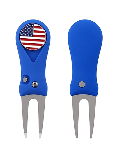 The foldable divot tool is a must-have for every avid golfer. Its compact design allows for easy storage in your golf bag, while its sturdy construction ensures long-lasting performance on the course.