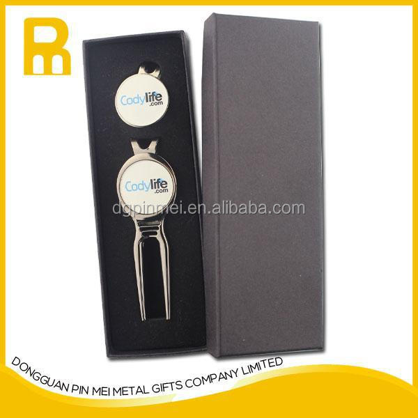 Unique golf cap pins emblems magnetic golf hat clips pins with customized logo ball marker