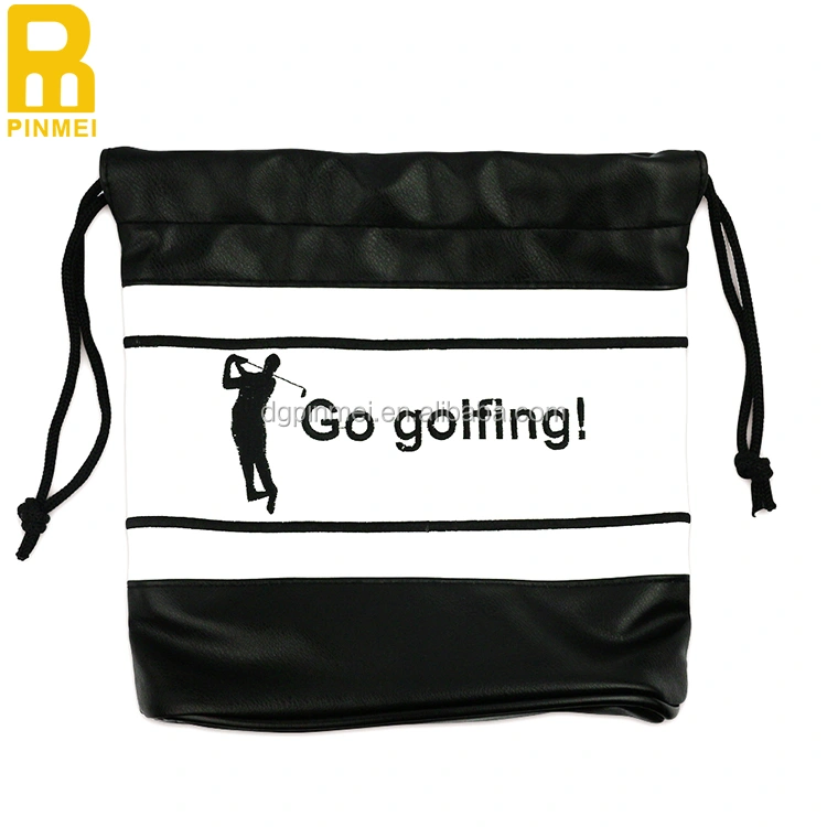 Custom Golf Ball Storage Sack Golf Pouch Golf Accessories Ball Bag