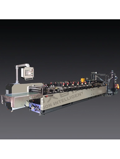 High-speed laminated film three-side sealing bag making machine
