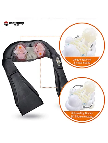 Meiyang Electric Massage Shawl Vibration Kneading Shoulder With Heating