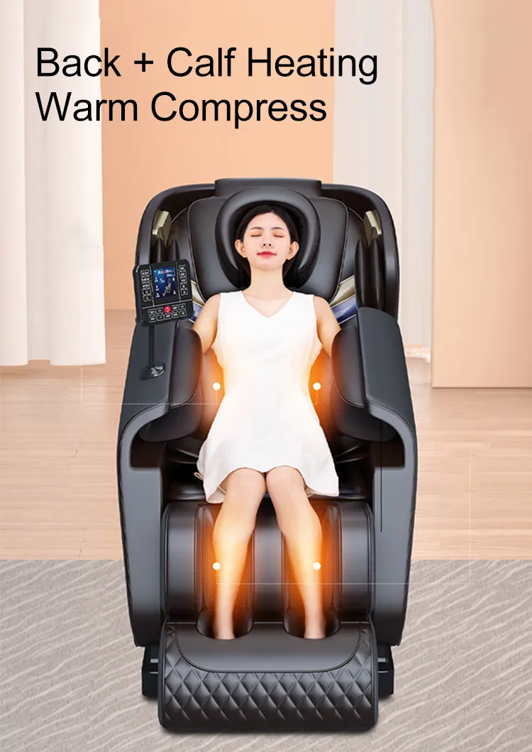 Heating massage chair